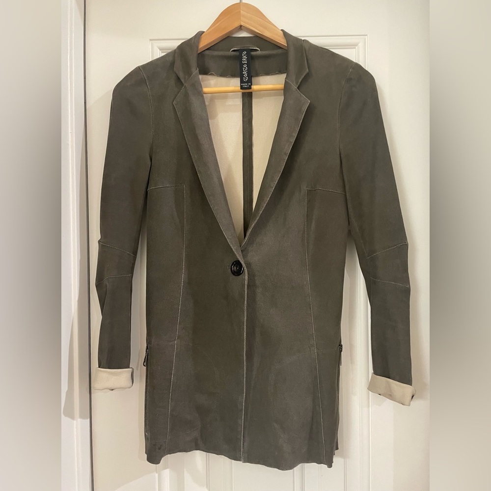 Giorgio Brato Suede Blazer